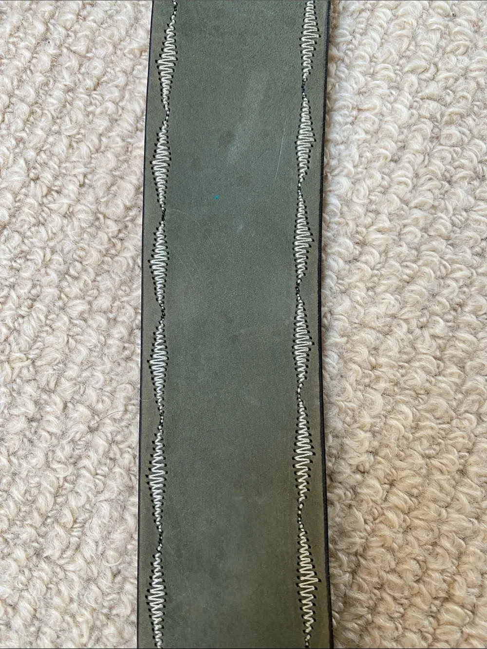 Doppia Vita Leather Belt from Italy